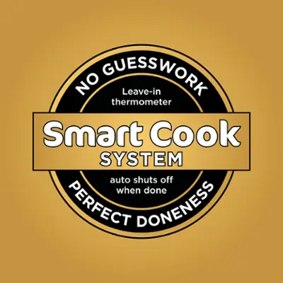 Ninja - Foodi Smart XL 6-in-1 Countertop Indoor Grill with Smart Cook System, 4-quart Air Fryer - Dark Grey/Stainless