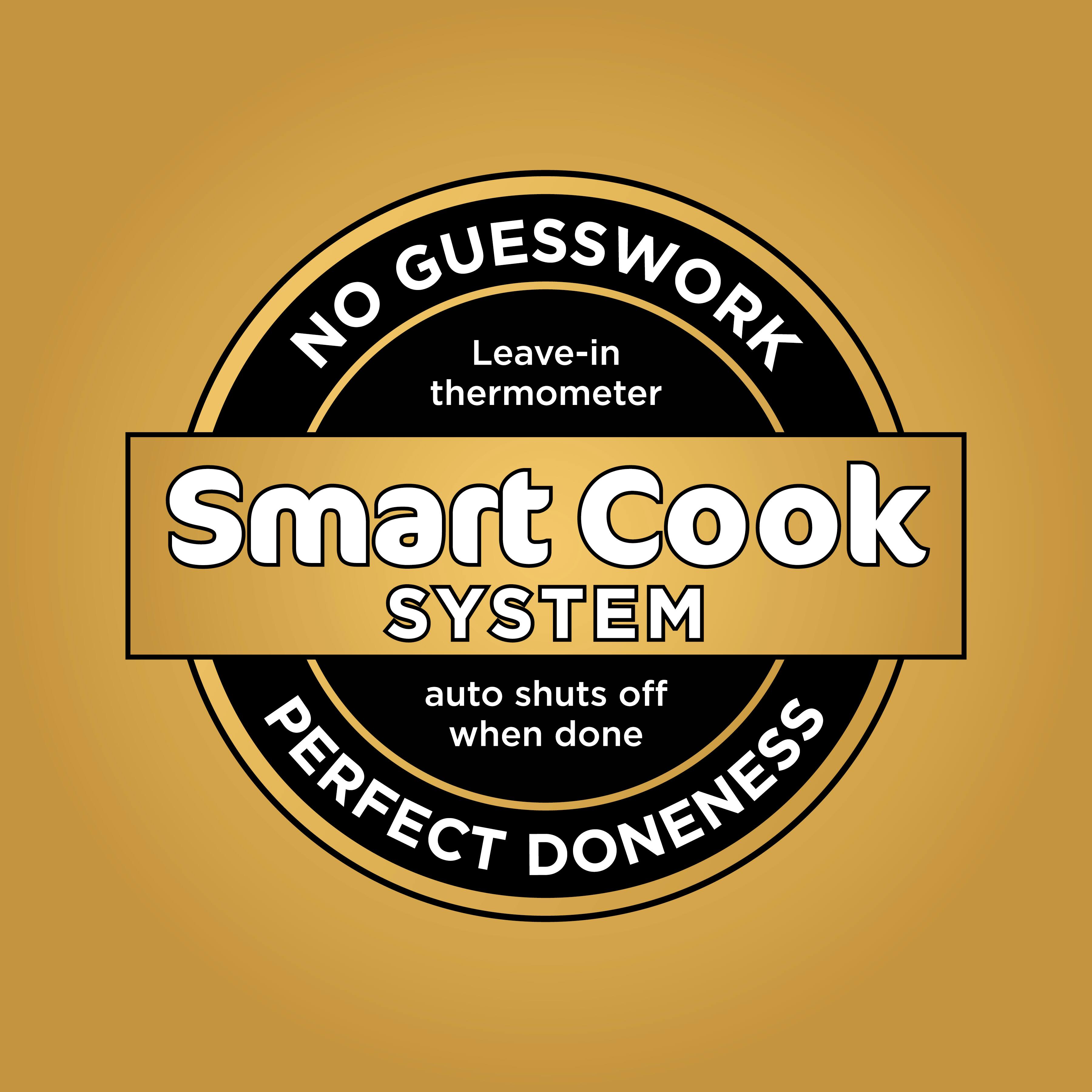 Alt View 11. Ninja - Foodi Smart XL 6-in-1 Countertop Indoor Grill with Smart Cook System, 4-quart Air Fryer - Dark Grey/Stainless.