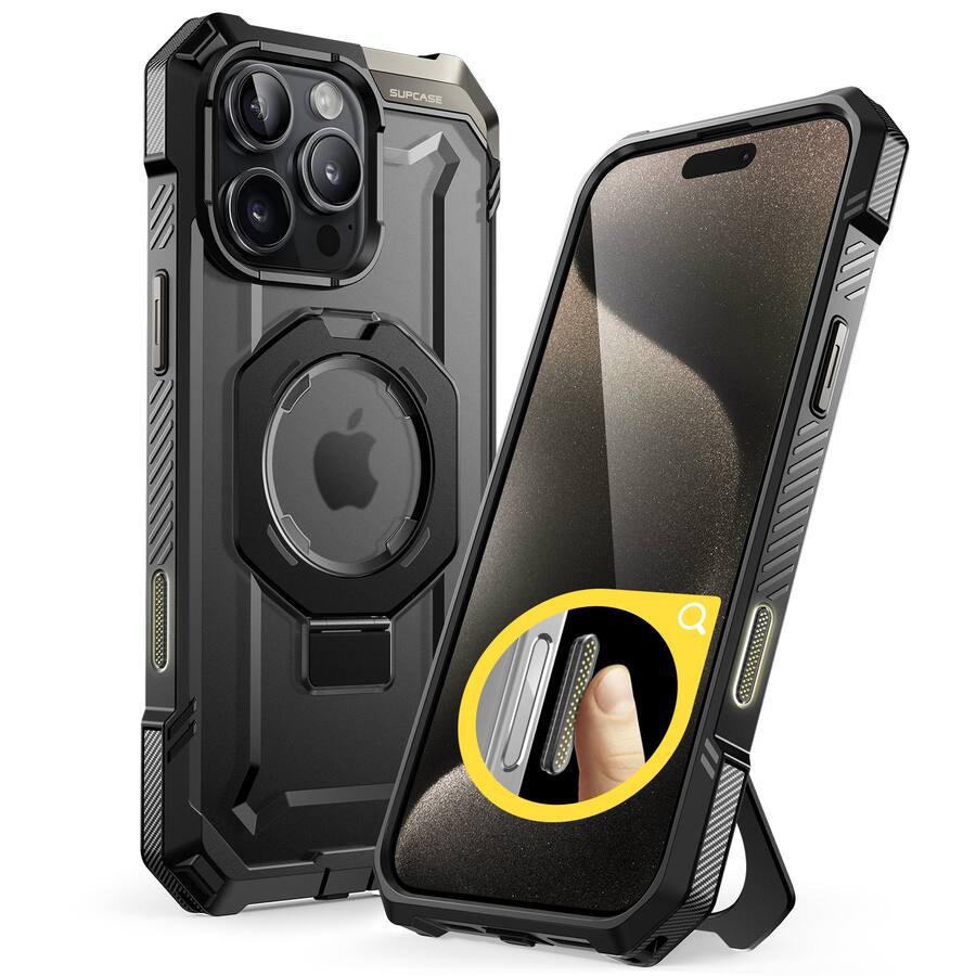 Command Button Raised SUPCASE iPhone 16 Pro Max 6.9 inch UB Grip MagSafe Camera Control ...