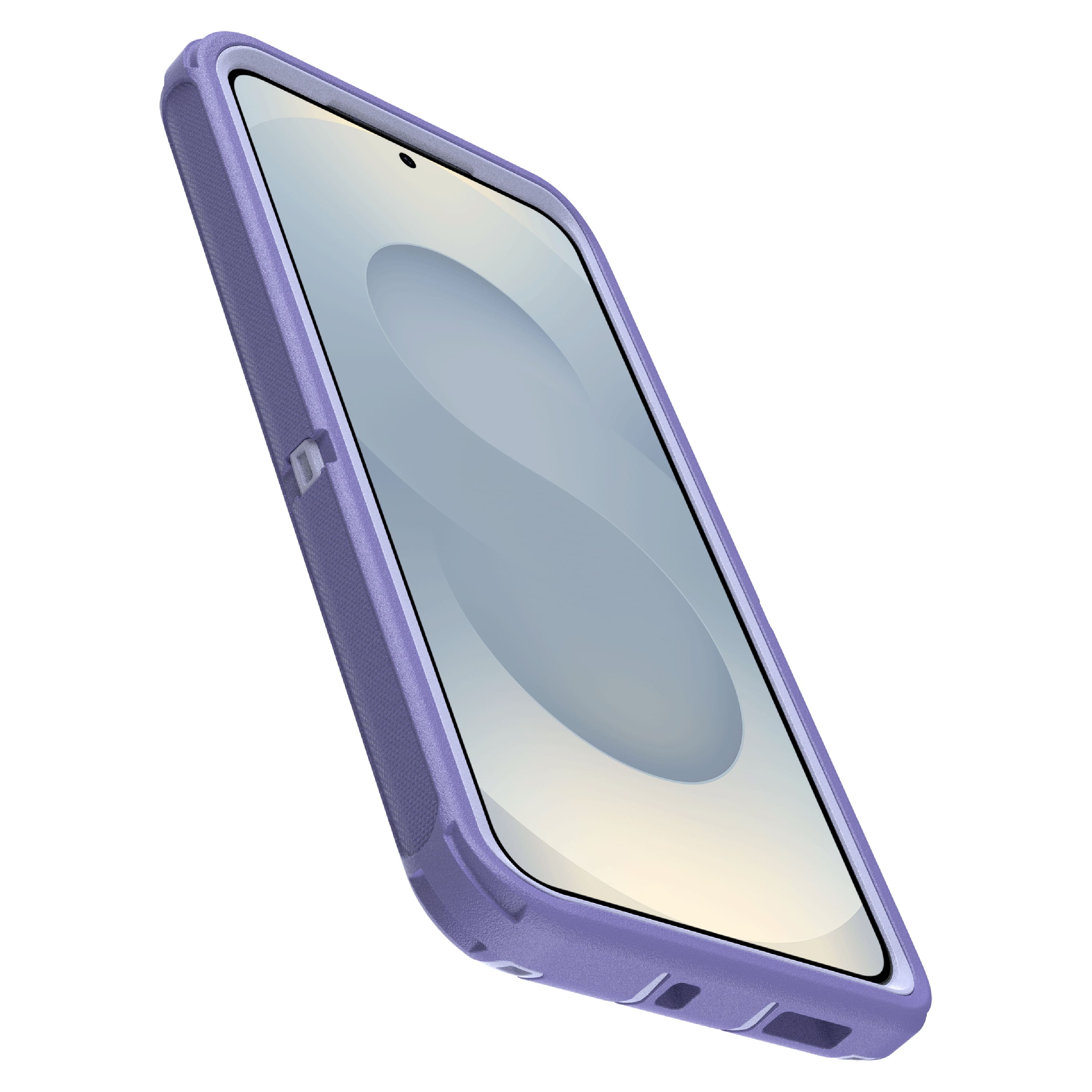 Left. OtterBox - Defender Series Pro Hard Shell for Samsung Galaxy S25+ - Purple.