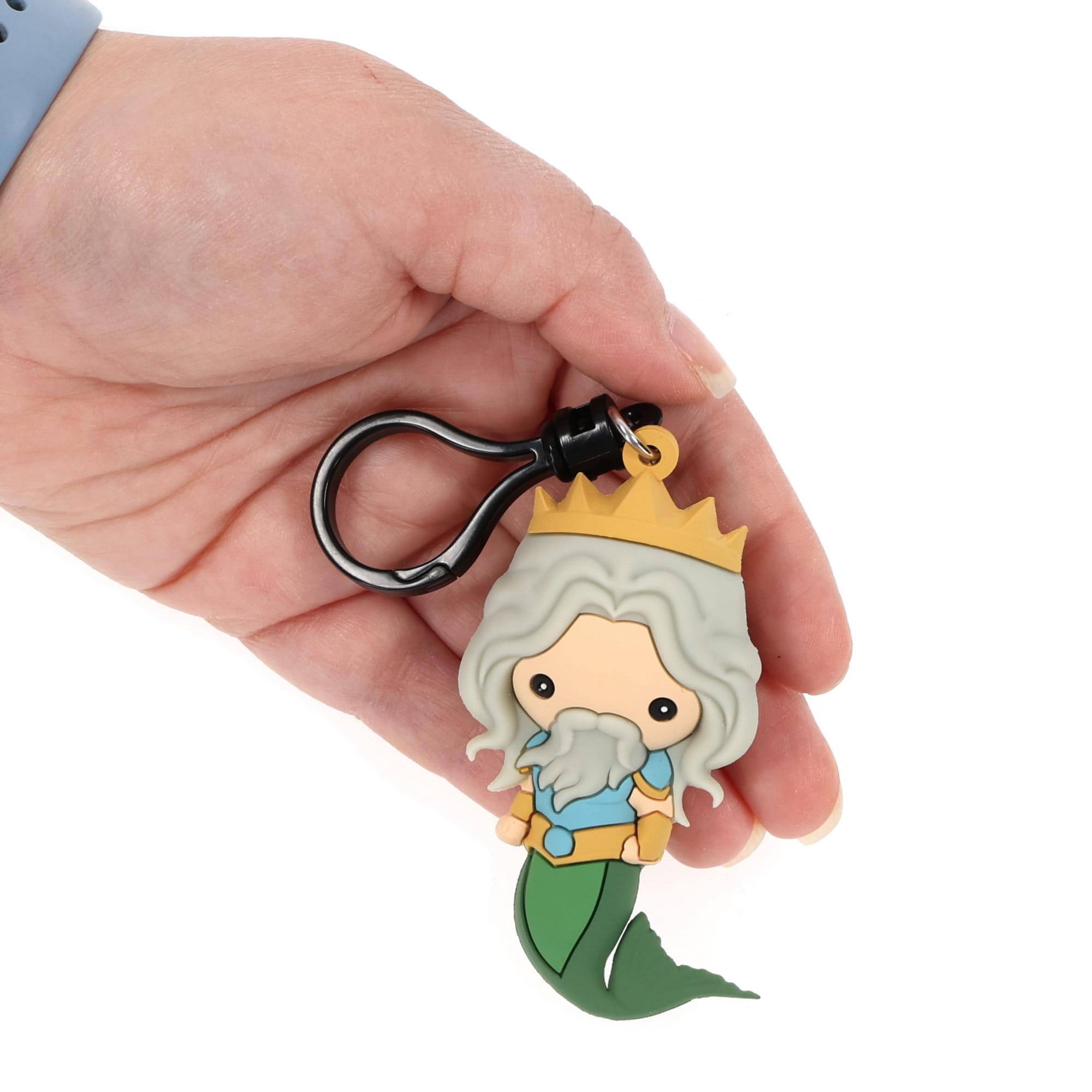 Alt View 10. Monogram - Disney The Little Mermaid Movie 3D Foam Bag Clip | 1 Random - Blue.