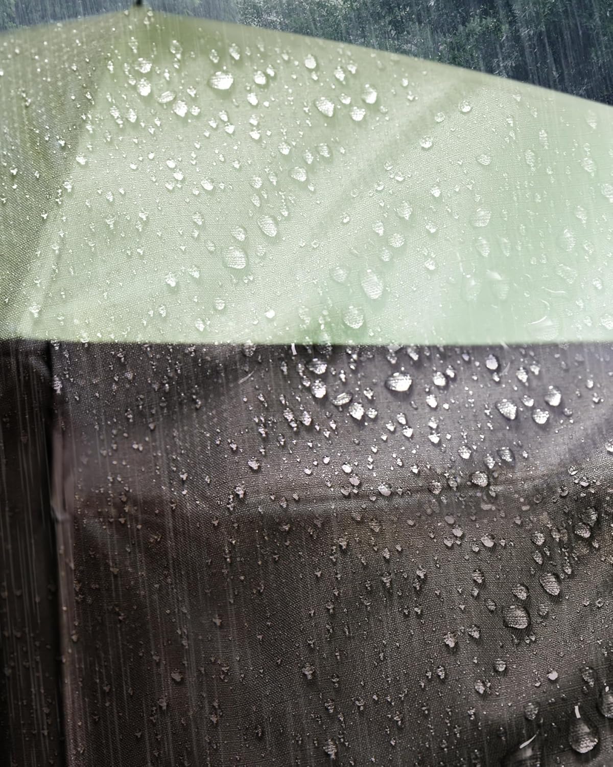 Left. Homhougo - Heavy Duty Hexagon Pop Up Outdoor Gazebo 12x12 FT, 6 Removable Side Curtains – Weatherproof 210d Oxford - Khaki.