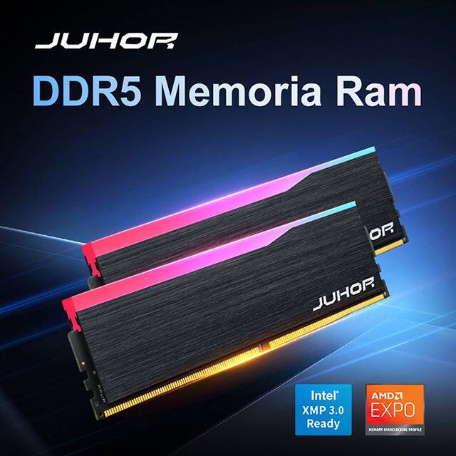 JUHOR DDR5 Memoria Ram  
OR  
JUHOR Intel XMP 3.0 Ready AMD EXPO MEMORY OVERCLOCKING PROFILE