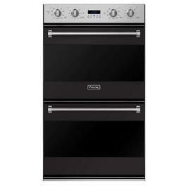 Viking - 30" Built-In Electric Convection Double Wall Oven - Onyx
