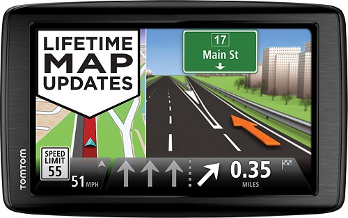  TomTom - VIA 1600M 6&quot; GPS with Lifetime Map Updates