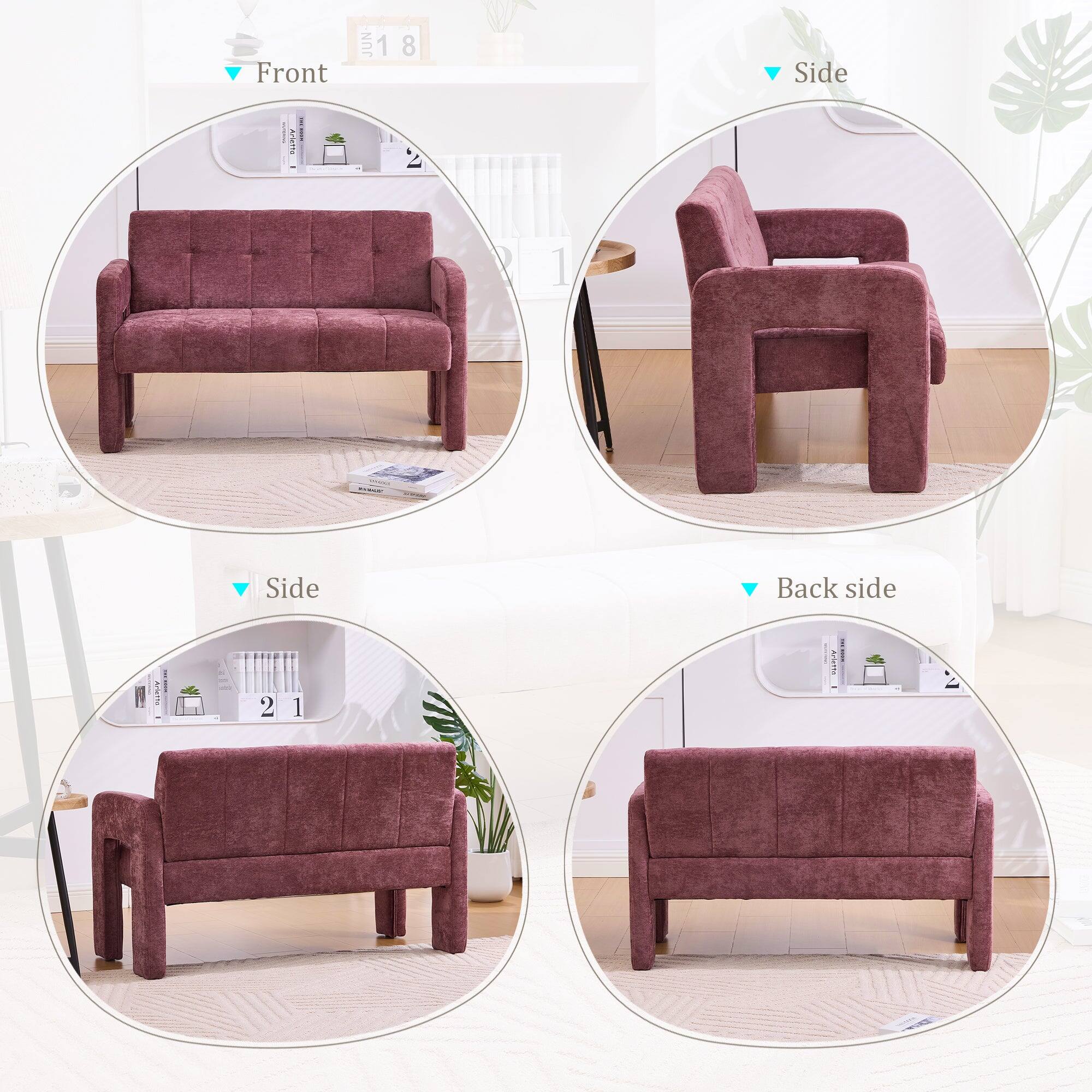 Front  
Side  
Side  
Back side