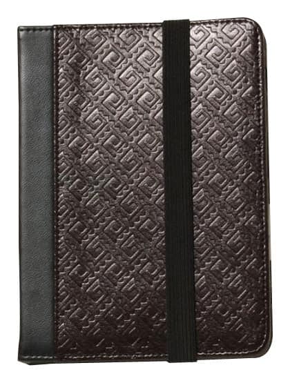 Front. Sumdex - CrossWork-T Folio Case for Kindle, Kindle Touch and Kindle Paperwhite - Black.