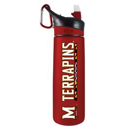 The Fanatic Group - Maryland Terrapins 24oz. Tritan Plastic Sport Bottle - Red