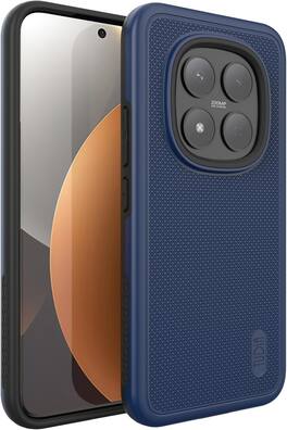 TUDIA - MergeGrip Series Dual Layer Phone Case for Xiaomi Redmi Note 15 Pro Plus 5G – - Indigo Blue