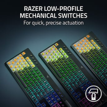 Razer BlackWidow V4 Low profile HyperSpeed Wireless Full Size Razer BlackWidow V4 Low profile HyperSpeed Wireless Full Size