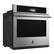 Angle. JennAir - 30" RISE Built-In Electric Single Oven With Convection - PrintShield Stainless.