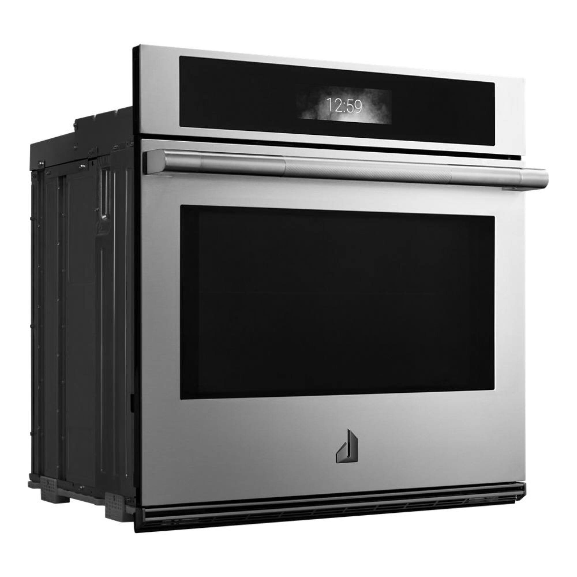 Angle. JennAir - 30" RISE Built-In Electric Single Oven With Convection - PrintShield Stainless.