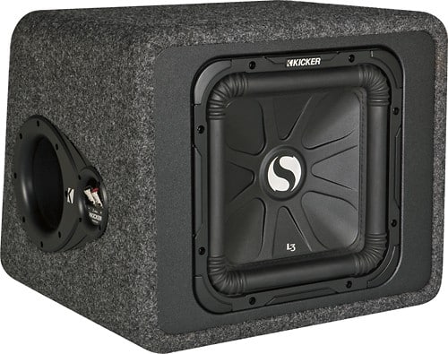 Angle Standard. Kicker - Solo-Baric L3 12" Single Ported Subwoofer Enclosure.