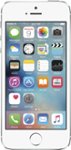 Front. Apple - iPhone® 5s 32GB - Silver.