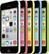 Alt View Standard 3. Apple - iPhone 5c 32GB Cell Phone - Blue (Sprint).