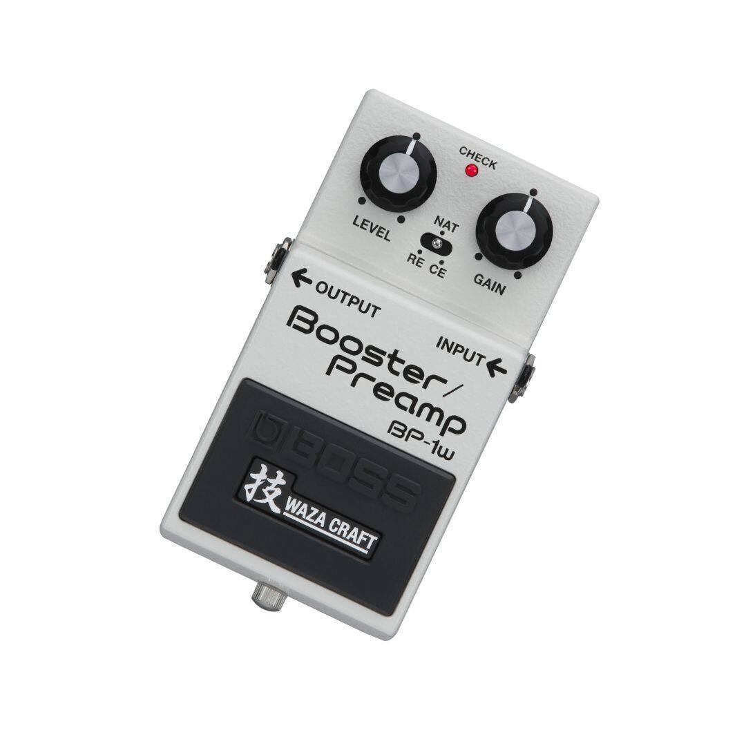 CHECK LEVEL NAT RE CE GAIN OUTPUT Booster Preamp INPUT / UBOSS BP-1w WAZA CRAFT