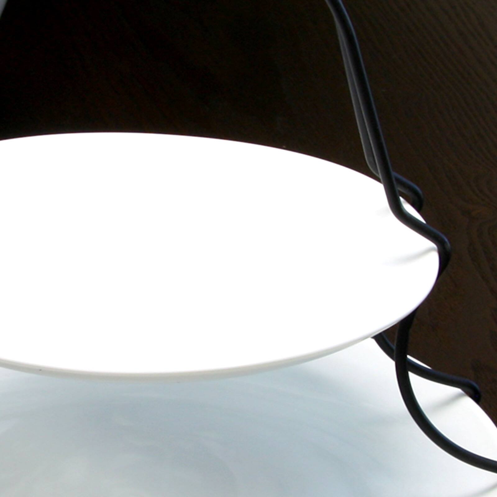 Alt View 3. Gibson - Gibson Elite Splendid Grace 2 Tiered Serving Set with Metal Rack in  White - White.