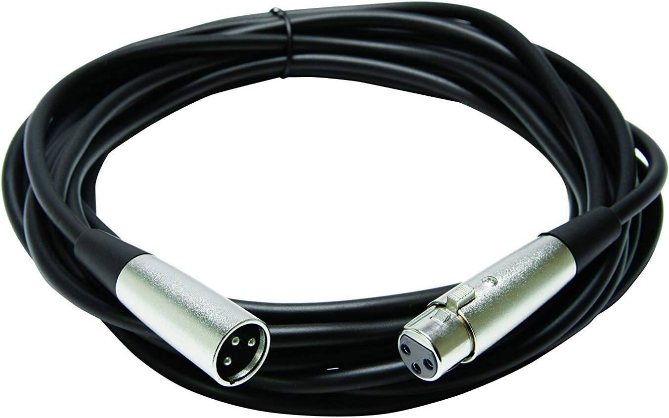 Alt View 1. On Stage Stands - On-Stage Hot Wires Economy XLR Microphone Cable, 20 Feet - Black.