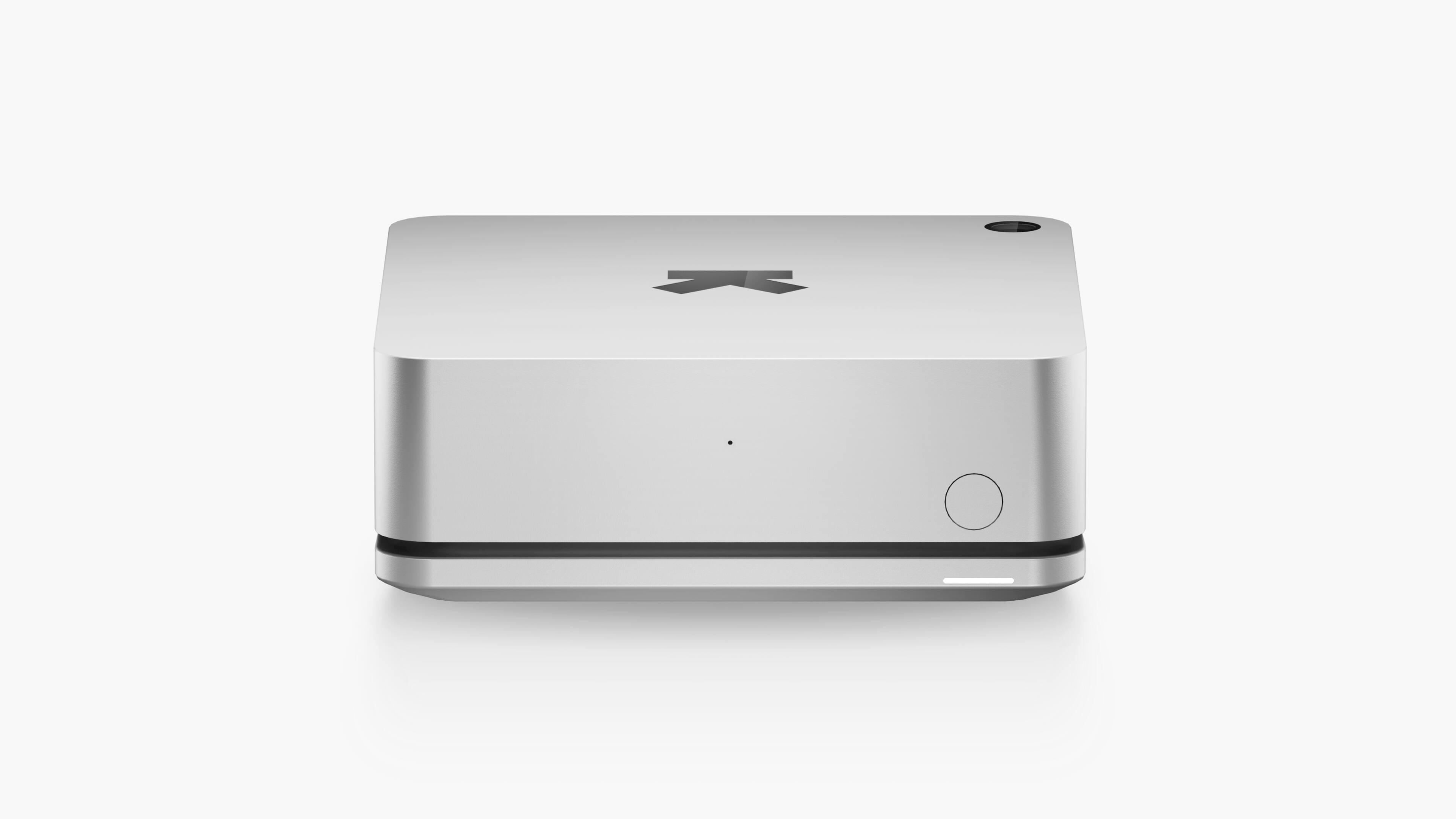 Front. Ultrahuman - HOME - PM1, PM2.5, PM10, and CO Particulate Sensor - VOC, CO, CO2 HCHO, Smoke, Noise, Motion, and Light Detector - Silver.