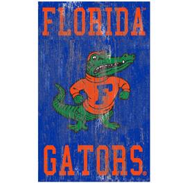 Fan Creations - Florida Gators 11'' x 19'' Heritage Distressed Logo Sign - Multicolor