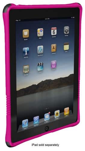 Front Standard. Ballistic - Smooth Series Case for Apple® iPad® 2, iPad 3rd Generation and iPad with Retina - Hot Pink.