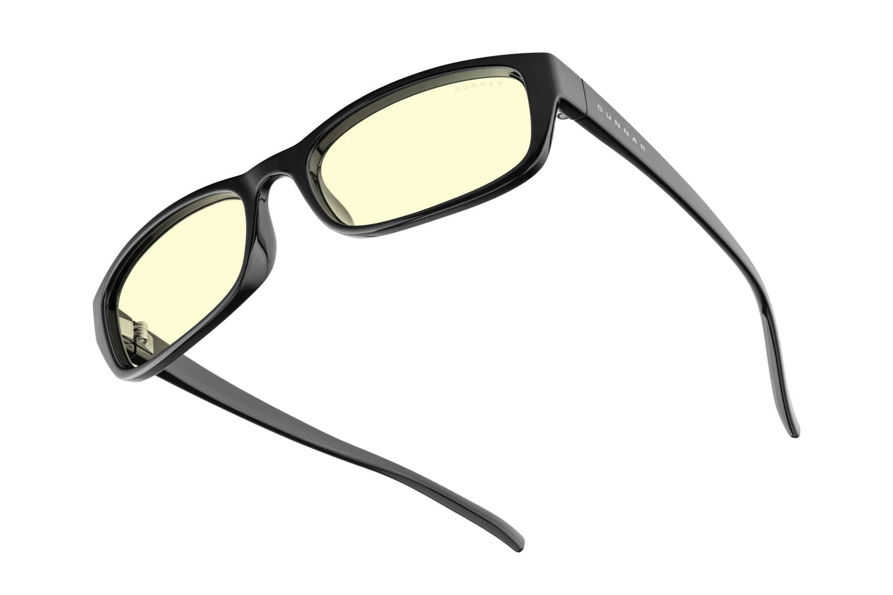 GUNNAR - Womens Computer Glasses - Elin, Amber Lens - Blue Light Blocking, Releive Dry Eye, Anti Glare - Onyx