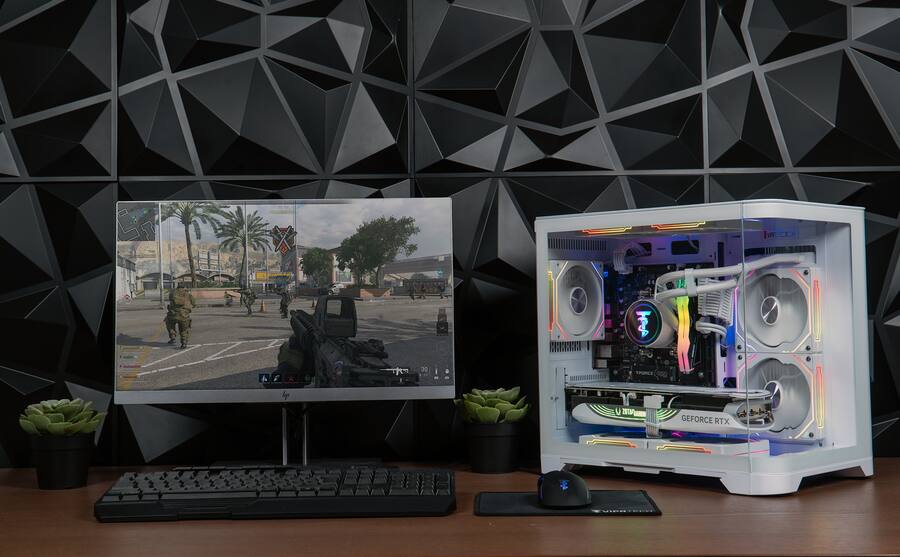 Third Reaper Computer Component ViprTech Reaper 3.0 Liquid Cooled PC AMD Ryzen 7 8700F 5Ghz, RTX 5070 ...