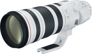 Canon - EF 200-400mm f/4L IS USM Super Telephoto Lens for Most EOS SLR Cameras - White - Front_Zoom