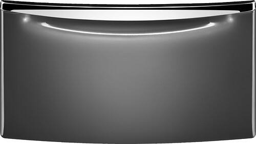 Whirlpool - Washer/Dryer Laundry Pedestal with Storage Drawer - Cosmetallic-Front_Standard