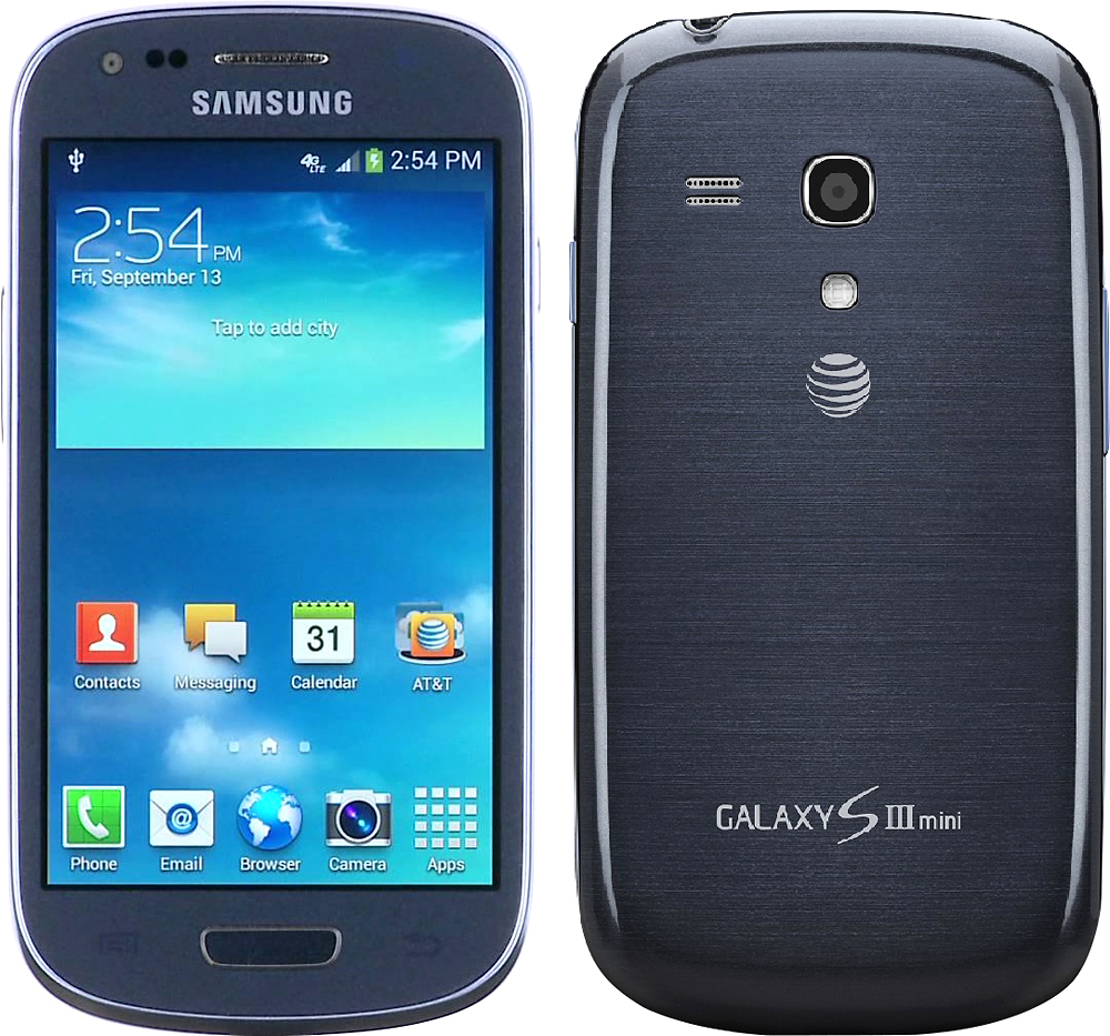 faillissement Machu Picchu bureau Best Buy: Samsung Galaxy S III Mini AT&T Branded 4G Cell Phone (Unlocked)  Blue G730A 8GB BLUE