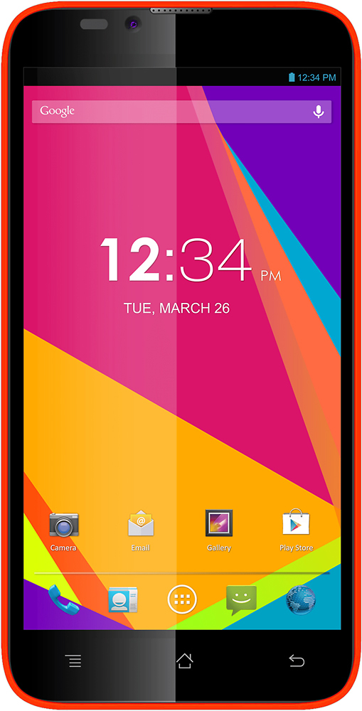 Smartphone Incassable 5.5 pouces 1080P Android 10 Portable 4+64Go IP69  Orange YONIS