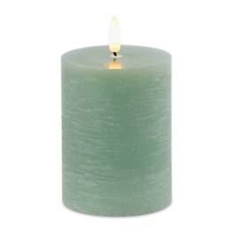 BreeBe - FIA Wick Pillar Candle (Set of 2) - Green