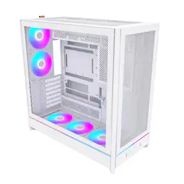 Montech - HS01 Pro ATX Mid Tower Case - White