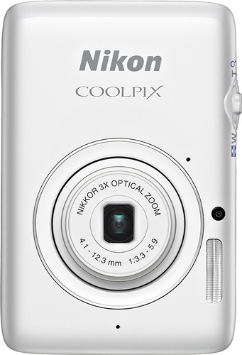  Nikon - Coolpix S02 13.2-Megapixel Digital Camera - White