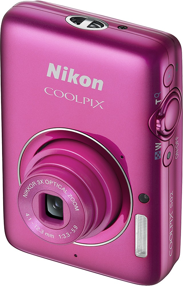 Cámara digital Nikon COOLPIX S02  Cámara digital compacta y portátil de  Nikon