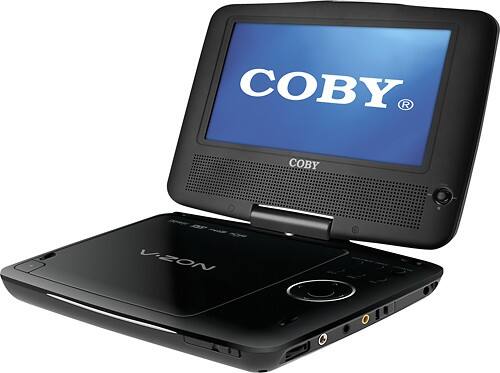 Angle Standard. Coby - 9" Widescreen TFT Portable DVD Player with Swivel Screen.