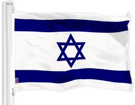 G128 - Israel (Israeli) Flag 150D Printed Polyester 3x5 ft - Assorted Colors