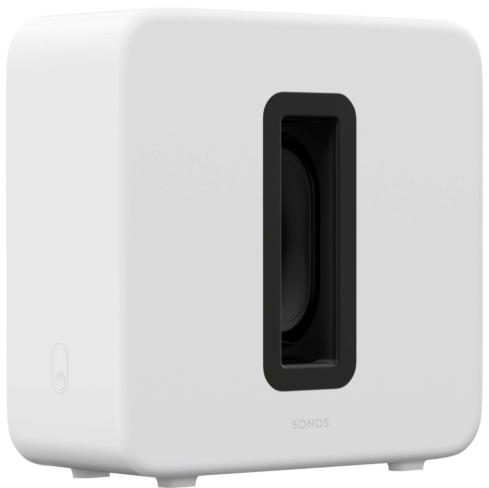 Angle. Sonos - SONOS Sub 4 Wireless Subwoofer - White.