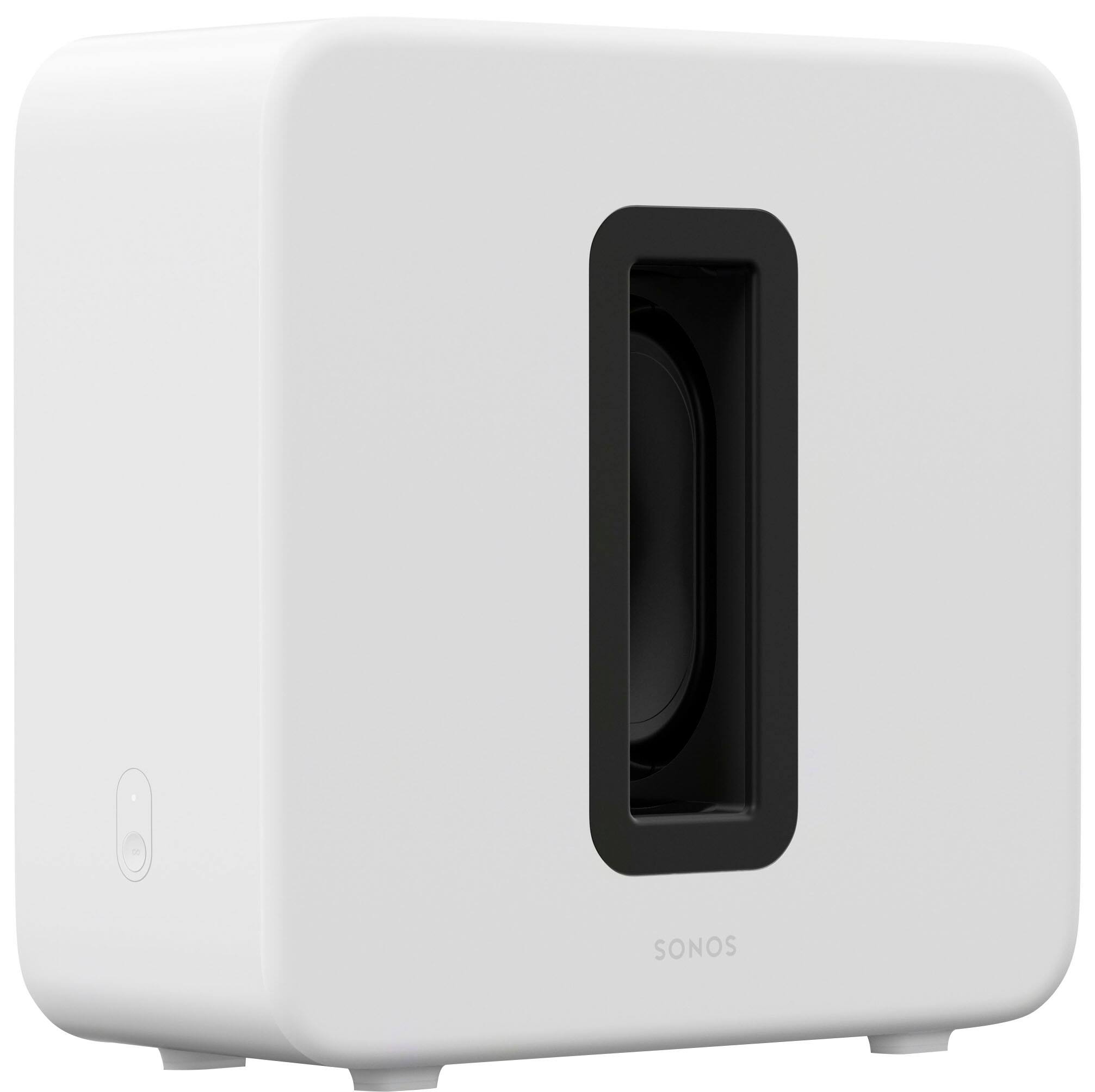 Angle. Sonos - SONOS Sub 4 Wireless Subwoofer - White.