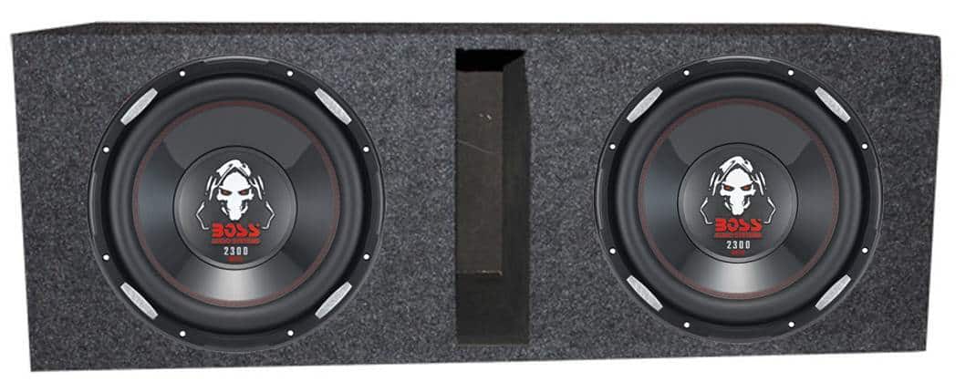 "2 Boss Audio P126DVC 12"" 4600 Watt Car Subwoofers and Vented Sub Box Enclosure - Black" price history on PriceWatchPro