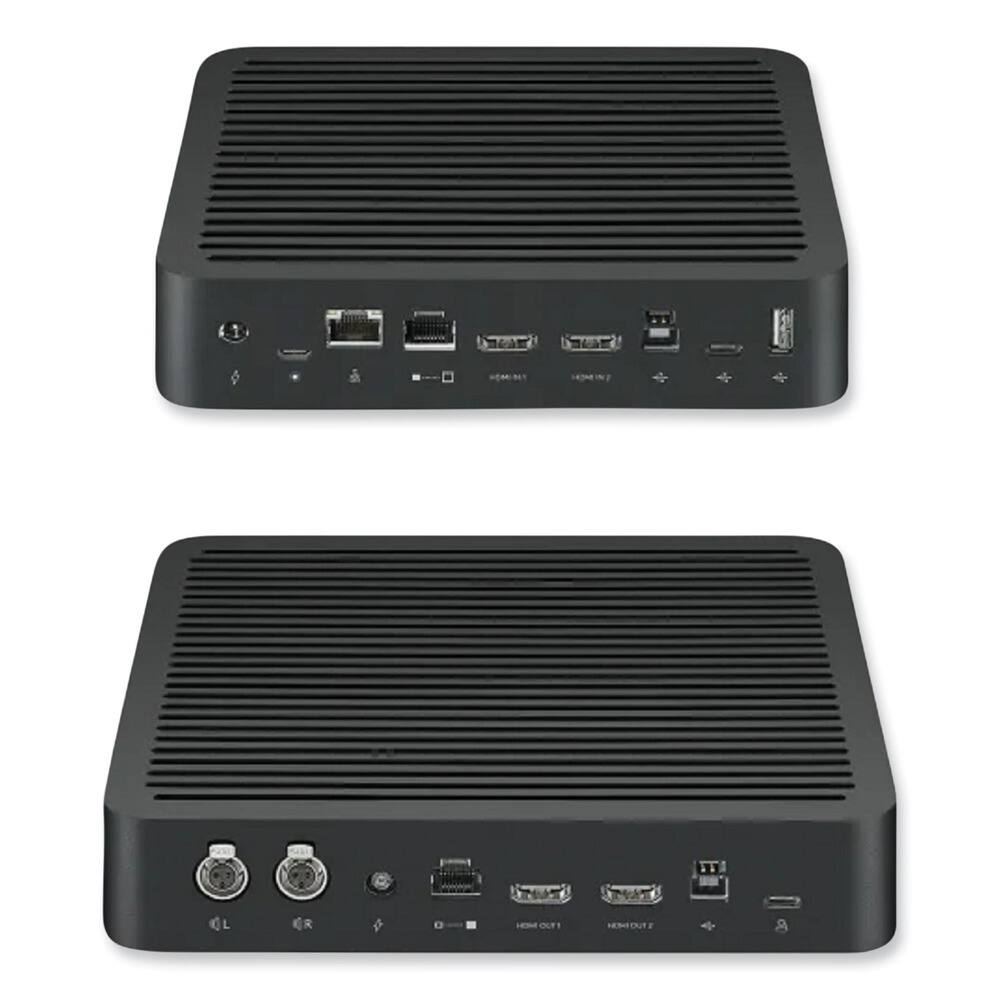 Back. Logitech - Logitech Rally Plus Ultra-HD ConferenceCam - Full HD - 30 fps - 1 x Network (RJ-45) - USB - Gigabit Ethernet - External - Graphite.