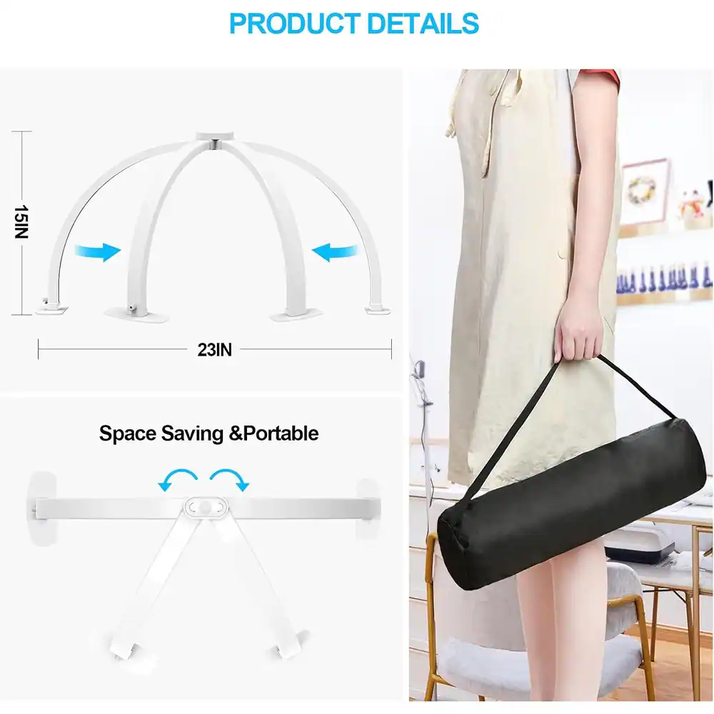 PRODUCT DETAILS

15IN J 23IN

Space Saving & Portable