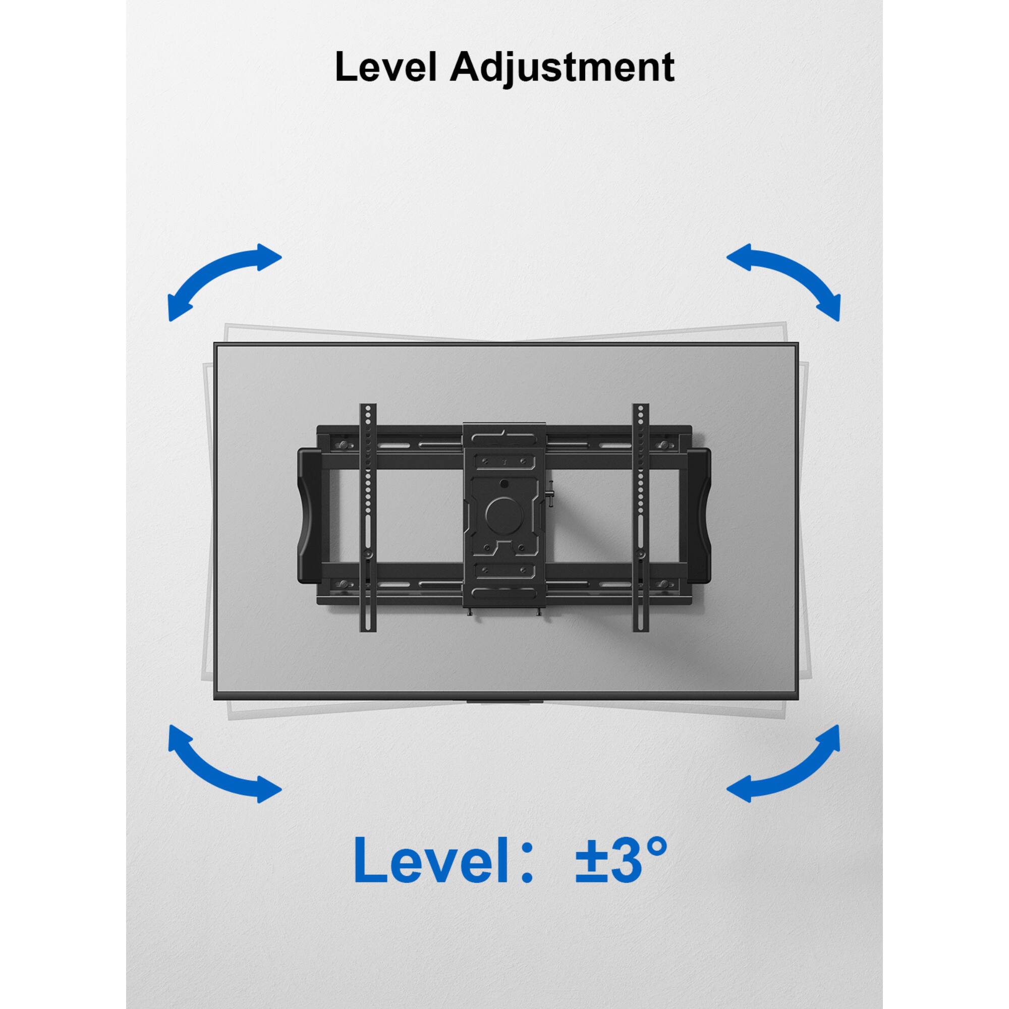 Level Adjustment, Level: ±3°
