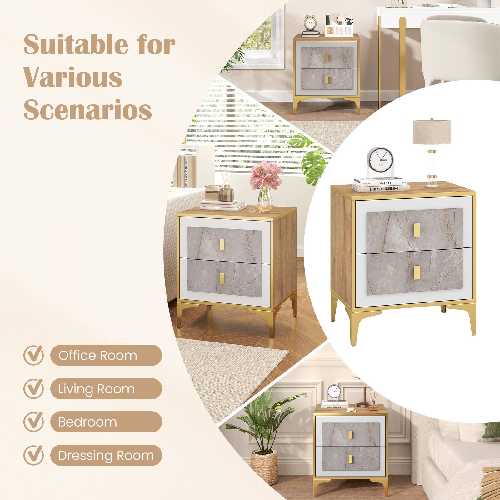 Suitable for Various Scenarios

- Office Room
- Living Room
- Bedroom
- Dressing Room