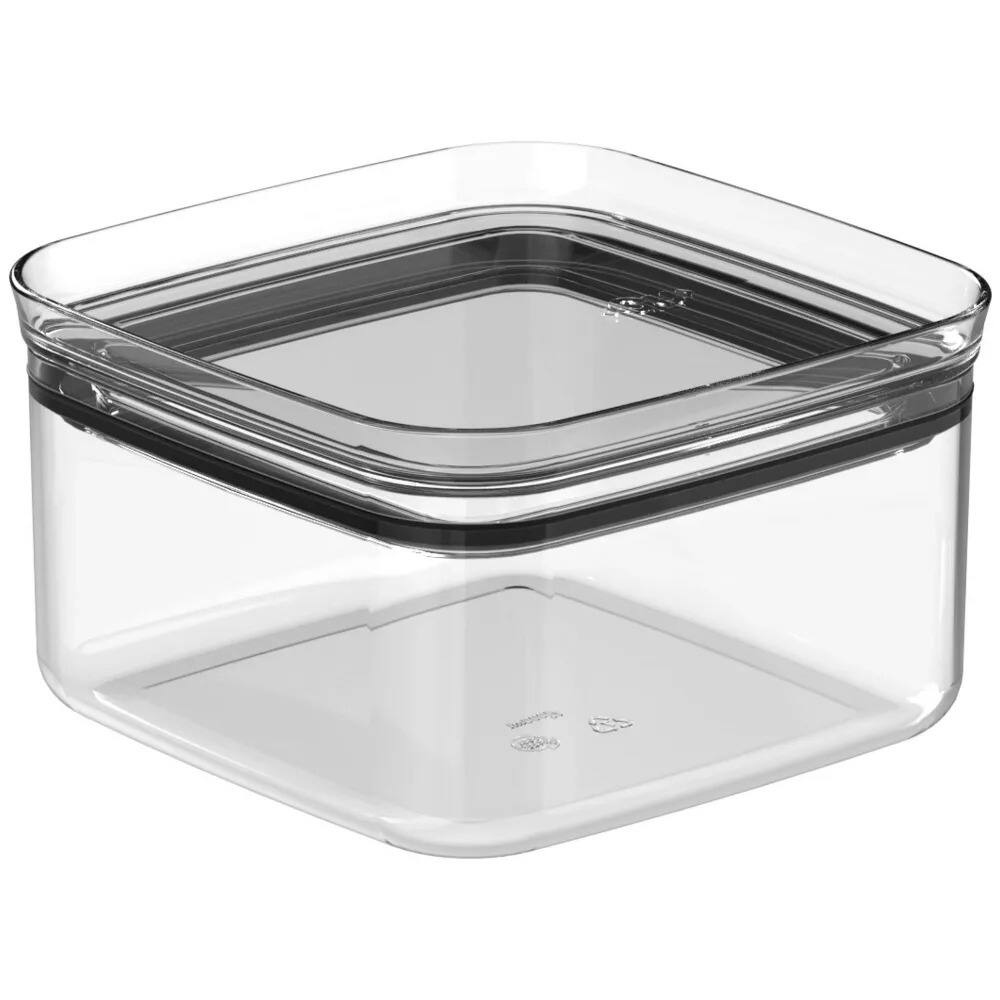 Alt View 7. OU - OU Airtight Food Storage Container 4.2 Cup, BPA Free, Clear Plastic Container with Leak Proof Lid - Clear.