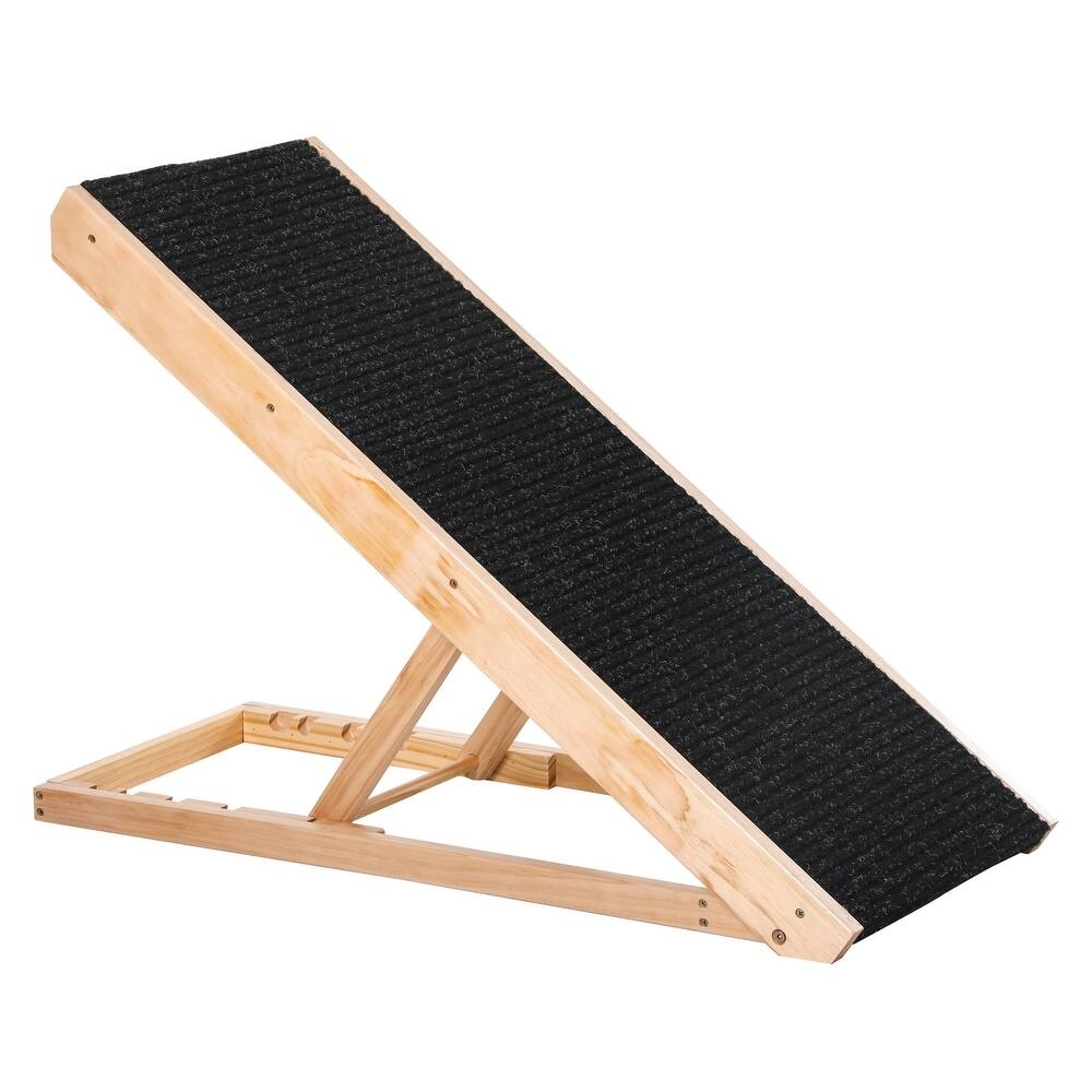 Front. Ficcuss Pets - Height Adjustable Elevated Pet Ramp.