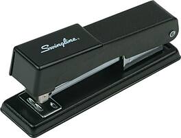 Swingline - Compact Desk Stapler with 1,000 Staples Included, 20 Sheet Capacity - Black