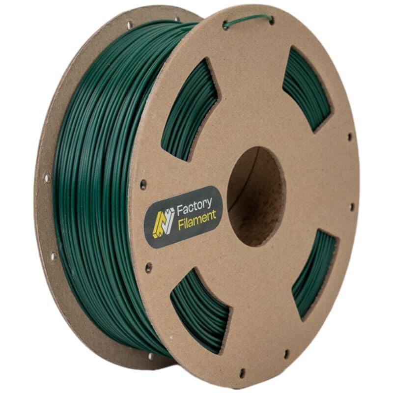 Factory Filament - 1.75mm PLA 3D Printer Filament, 1 KG Spool, Dimensional Accuracy +/- 0.02 mm, 3D Printing Filament - Forest Green price history on PriceWatchPro