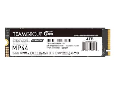 Team Group MP44 M.2 2280 4TB PCIe 4.0 x4 NVMe SSD, R/W up to 7400 Team Group MP44 M.2 2280 4TB PCIe 4.0 x4 NVMe SSD, R/W up to 7400