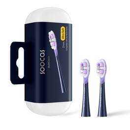 Soocas - Multiclean Ultra Soft Electric Toothbrush Replacement Heads, Compatible with both NEOS II and NEOS II Ultra - Midnight Blue
